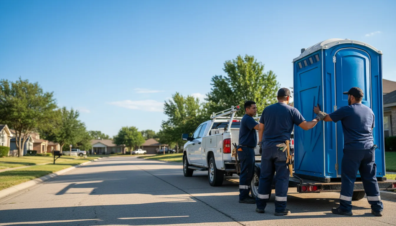 Portable Toilet Rental in Noble, LA near me
